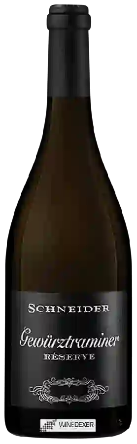 Winery Schneider - Gewürztraminer Rèserve Winery Schneider - Gewürztraminer Rèserve