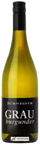 Winery Schneider - Grauburgunder