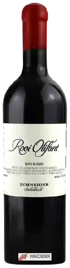 Winery Schneider - Rooi Olifant Red