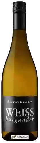 Winery Schneider - Weissburgunder