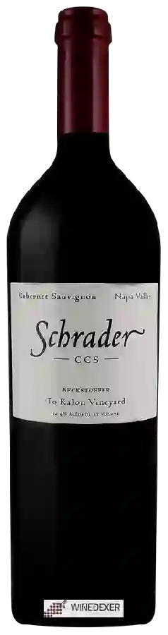 Winery Schrader - Cabernet Sauvignon CCS Beckstoffer To Kalon Vineyard Winery Schrader - Cabernet Sauvignon CCS Beckstoffer To Kalon Vineyard