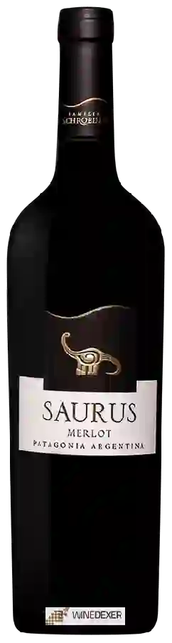 Winery Schroeder - Saurus Merlot Winery Schroeder - Saurus Merlot
