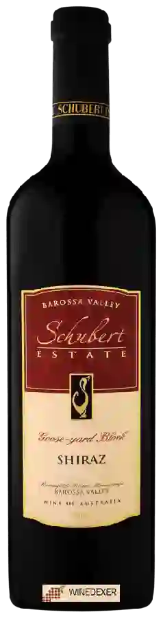 Winery Schubert Estate - Goose-Yard Block Shiraz Winery Schubert Estate - Goose-Yard Block Shiraz
