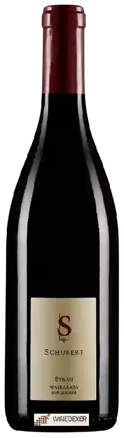 Winery Schubert - Syrah Winery Schubert - Syrah