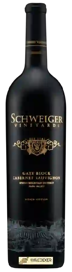 Winery Schweiger Vineyards - Cabernet Sauvignon Gate Block Winery Schweiger Vineyards - Cabernet Sauvignon Gate Block