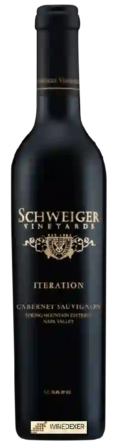 Winery Schweiger Vineyards - Iteration Cabernet Sauvignon Winery Schweiger Vineyards - Iteration Cabernet Sauvignon