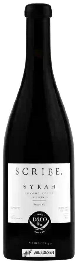 Winery Scribe - Baker Lane Syrah Winery Scribe - Baker Lane Syrah