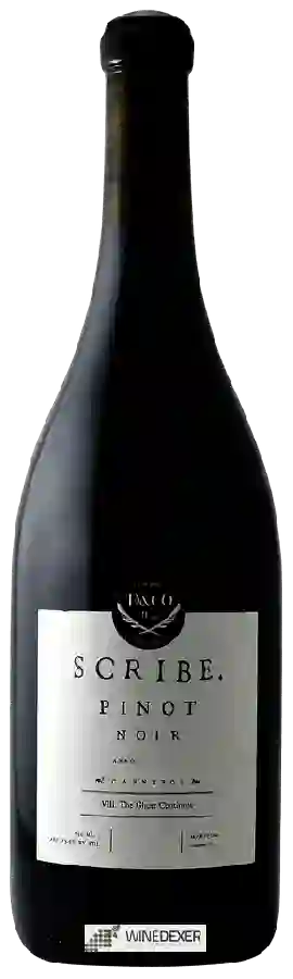 Winery Scribe - Pinot Noir Winery Scribe - Pinot Noir