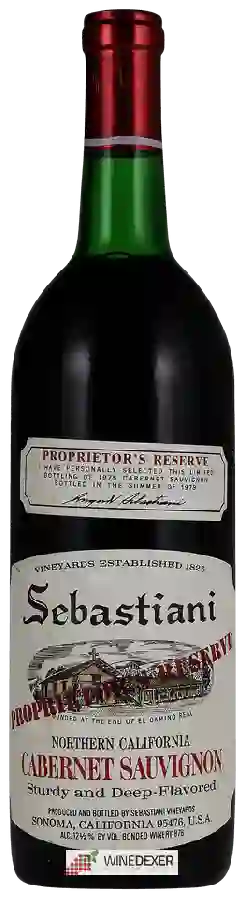 Winery Sebastiani - Proprietor's Reserve Cabernet Sauvignon