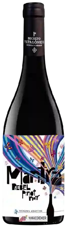 Winery Secreto Patagónico - Mantra Rebel Pinot Noir Winery Secreto Patagónico - Mantra Rebel Pinot Noir