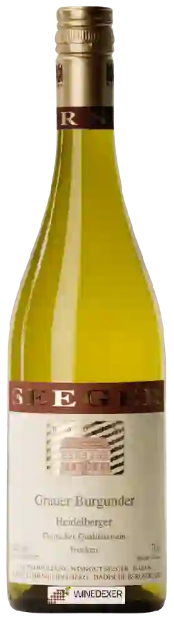 Weingut Seeger - Heidelberger Grauer Burgunder Trocken