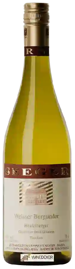 Weingut Seeger - Heidelberger Weisser Burgunder Trocken Weingut Seeger - Heidelberger Weisser Burgunder Trocken