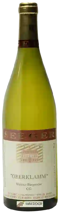 Weingut Seeger - Oberklamm Weisser Burgunder GG Weingut Seeger - Oberklamm Weisser Burgunder GG