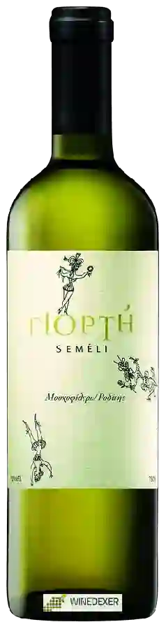 Winery Semeli - &Gamma&Iota&Omicron&Rho&Tau&Eta (Feast) White Winery Semeli - &Gamma&Iota&Omicron&Rho&Tau&Eta (Feast) White