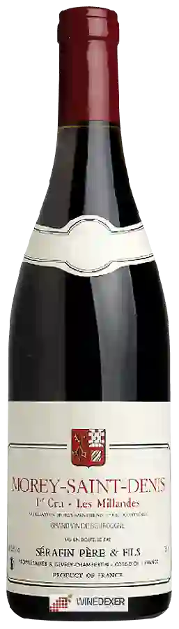Winery Serafin Père & Fils - Morey-Saint Denis 1er Cru 'Les Millandes' Winery Serafin Père & Fils - Morey-Saint Denis 1er Cru 'Les Millandes'