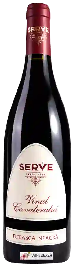Winery Serve - Vinul Cavalerului Fetească Neagră Winery Serve - Vinul Cavalerului Fetească Neagră