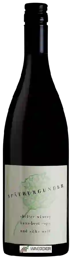 Shelter Winery - Spätburgunder Shelter Winery - Spätburgunder