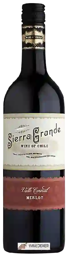 Winery Sierra Grande - Merlot Winery Sierra Grande - Merlot