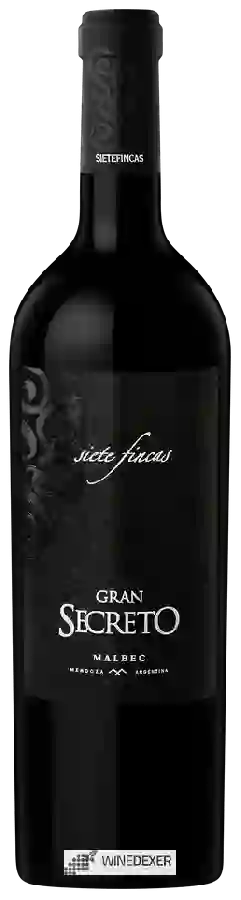 Winery Siete Fincas - Gran Secreto Malbec Winery Siete Fincas - Gran Secreto Malbec