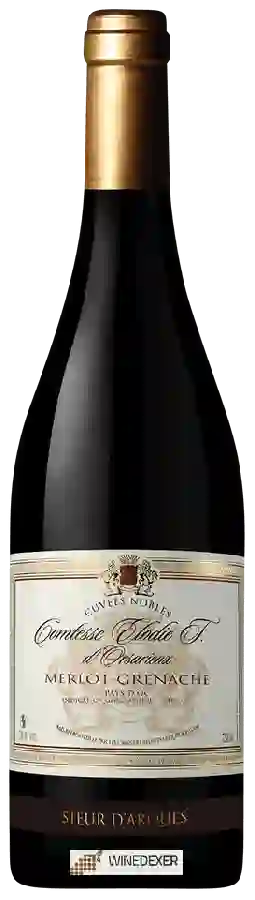 Winery Sieur d'Arques - Comtesse Elodie T. d'Orsarieux Cuvées Nobles Merlot - Grenache Winery Sieur d'Arques - Comtesse Elodie T. d'Orsarieux Cuvées Nobles Merlot - Grenache