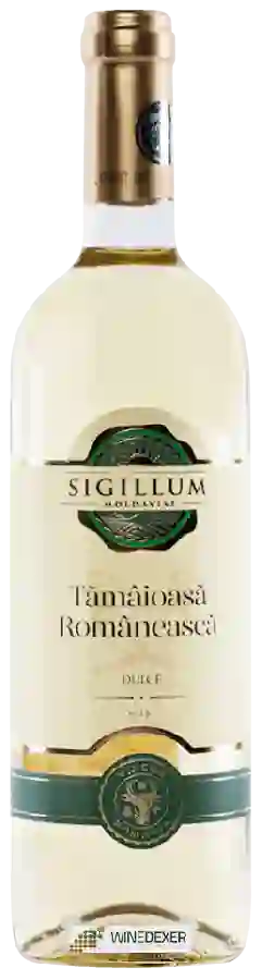 Winery Sigillum Moldaviae - Tămâioasă Românească Dulce Winery Sigillum Moldaviae - Tămâioasă Românească Dulce