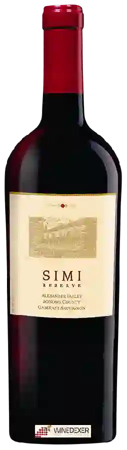 Winery Simi - Alexander Valley Reserve Cabernet Sauvignon Winery Simi - Alexander Valley Reserve Cabernet Sauvignon