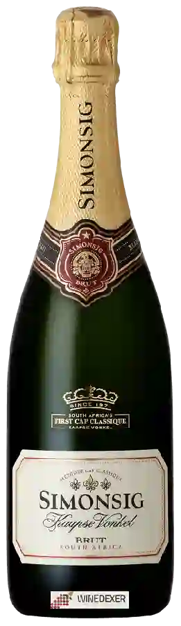 Winery Simonsig - Kaapse Vonkel Brut Winery Simonsig - Kaapse Vonkel Brut