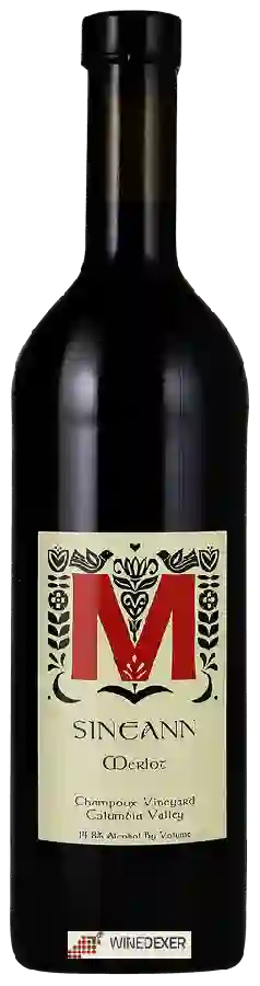 Winery Sineann - Champoux Vineyard Merlot Winery Sineann - Champoux Vineyard Merlot