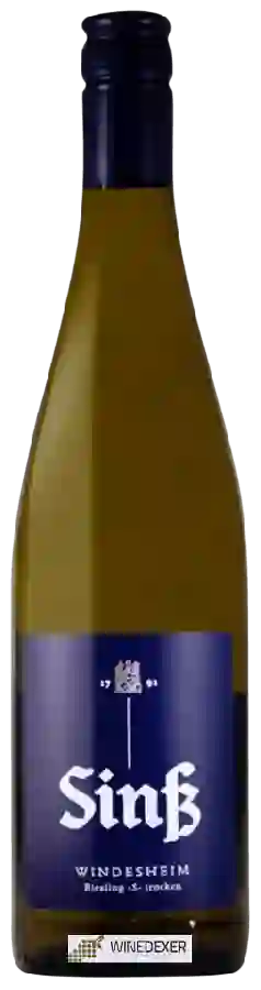 Winery Sinss - Windesheim Riesling S Trocken Winery Sinss - Windesheim Riesling S Trocken