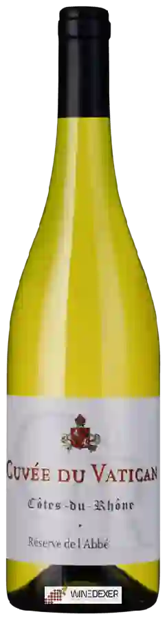 Château Sixtine - Cuvée du Vatican Réserve de l’Abbé Blanc Château Sixtine - Cuvée du Vatican Réserve de l’Abbé Blanc