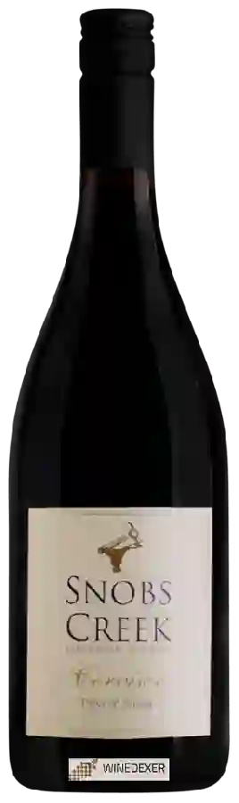 Winery Snobs Creek - Corviser Pinot Noir Winery Snobs Creek - Corviser Pinot Noir