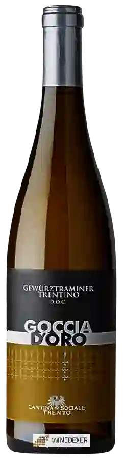 Winery Cantina Sociale Trento - Goccia d'Oro Gewürztraminer Winery Cantina Sociale Trento - Goccia d'Oro Gewürztraminer
