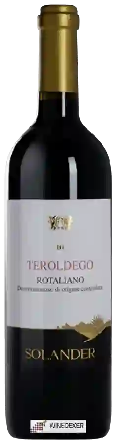 Winery Solander - Teroldego Rotaliano Winery Solander - Teroldego Rotaliano