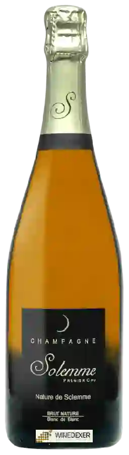 Winery Solemme - Nature de Solemme Blanc de Blancs Brut Nature Champagne Premier Cru