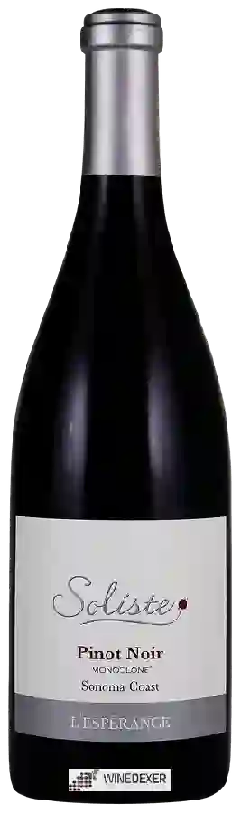 Winery Soliste - L'Espérance Pinot Noir Winery Soliste - L'Espérance Pinot Noir