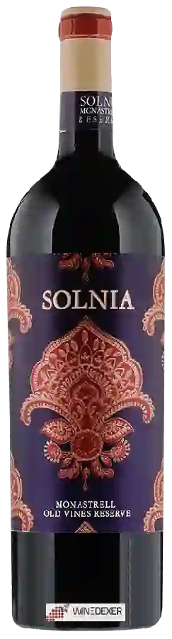 Winery Solnia - Old Vines Reserve Monastrell Winery Solnia - Old Vines Reserve Monastrell