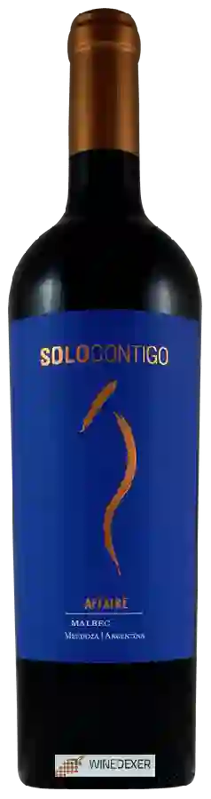 Winery SoloContigo - Affaire Malbec Winery SoloContigo - Affaire Malbec