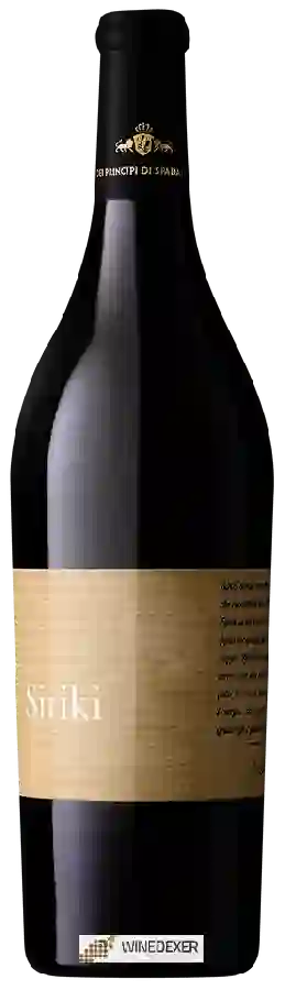 Winery Spadafora - Siriki Rosso Winery Spadafora - Siriki Rosso