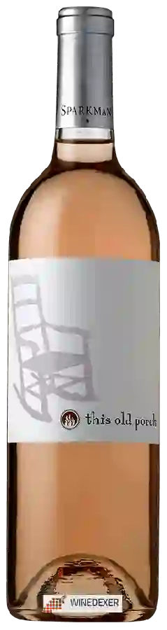 Winery Sparkman - This Old Porch Rosé
