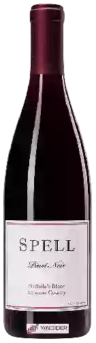 Winery Spell - Nichole's Blend Pinot Noir