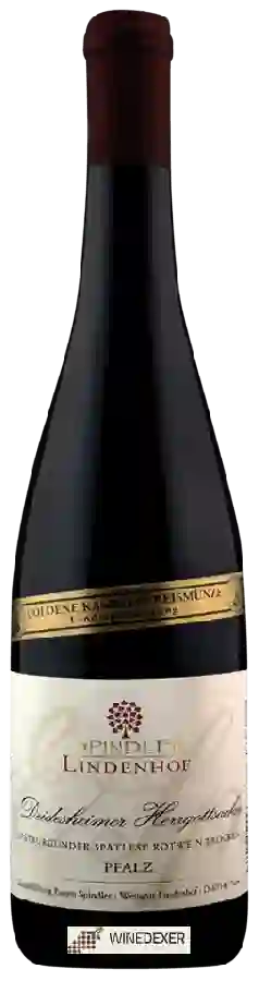 Winery Spindler Lindenhof - Deidesheimer Herrgottsacker Spätburgunder Spätlese Trocken