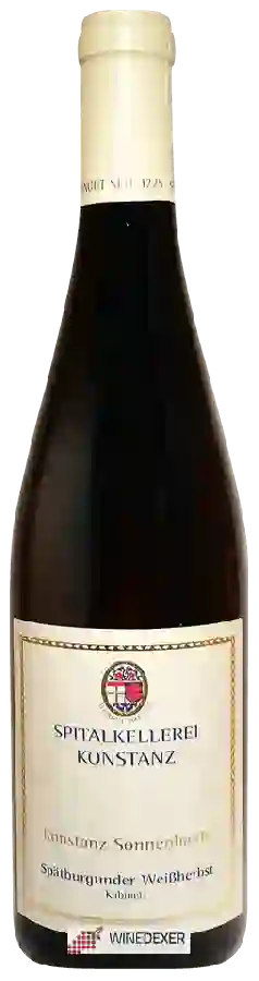 Winery Spitalkellerei Konstanz - Konstanz Sonnenhalde Spätburgunder Weissherbst Kabinett Winery Spitalkellerei Konstanz - Konstanz Sonnenhalde Spätburgunder Weissherbst Kabinett