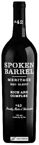 Winery Spoken Barrel - #42 Meritage Red Blend