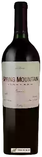Winery Spring Mountain Vineyard - Reserve Red
