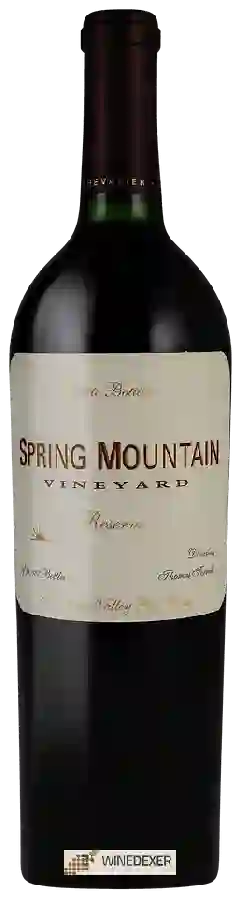 Winery Spring Mountain Vineyard - Reserve Red