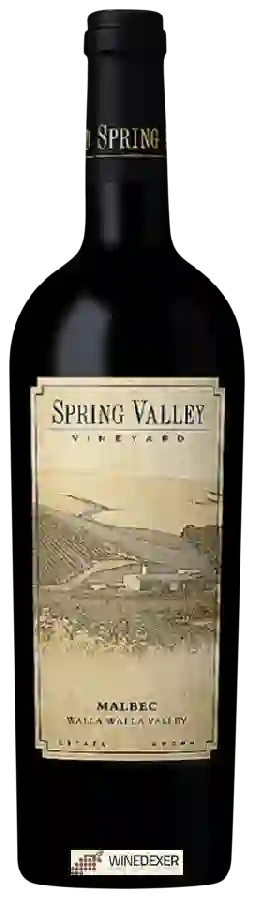 Winery Spring Valley Vineyard - Malbec Winery Spring Valley Vineyard - Malbec