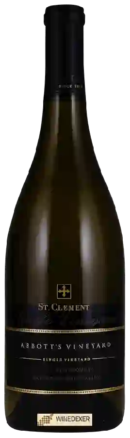 Winery St. Clement - Abbott's Vineyard Chardonnay Winery St. Clement - Abbott's Vineyard Chardonnay