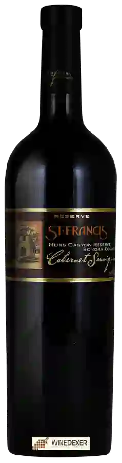 Winery St. Francis - Nuns Canyon Vineyard Reserve Cabernet Sauvignon Winery St. Francis - Nuns Canyon Vineyard Reserve Cabernet Sauvignon