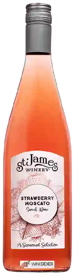 Winery St. James - Strawberry Moscato Sweet