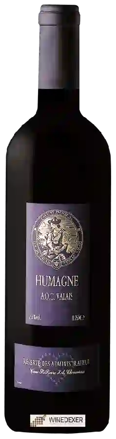 Cave St-Pierre - Réserve des Administrateurs Humagne Rouge